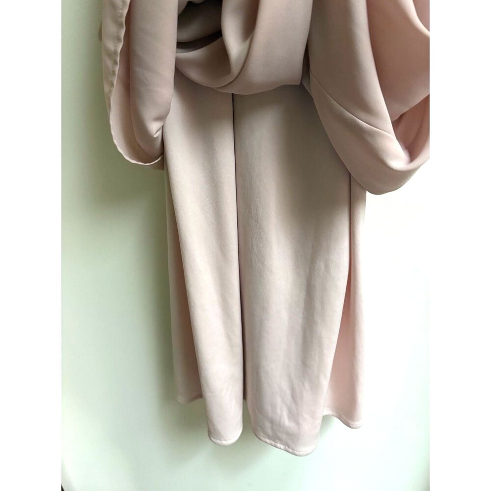 Show Me Your Mumu Caitlin Pink Chiffon Maxi Dress M Ruffle Gown Prom Bridesmaid - Picture 7 of 10